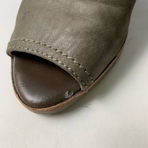 BIALA $120 Bayley Lace Up Bootie Wedges - Picture 4 of 12